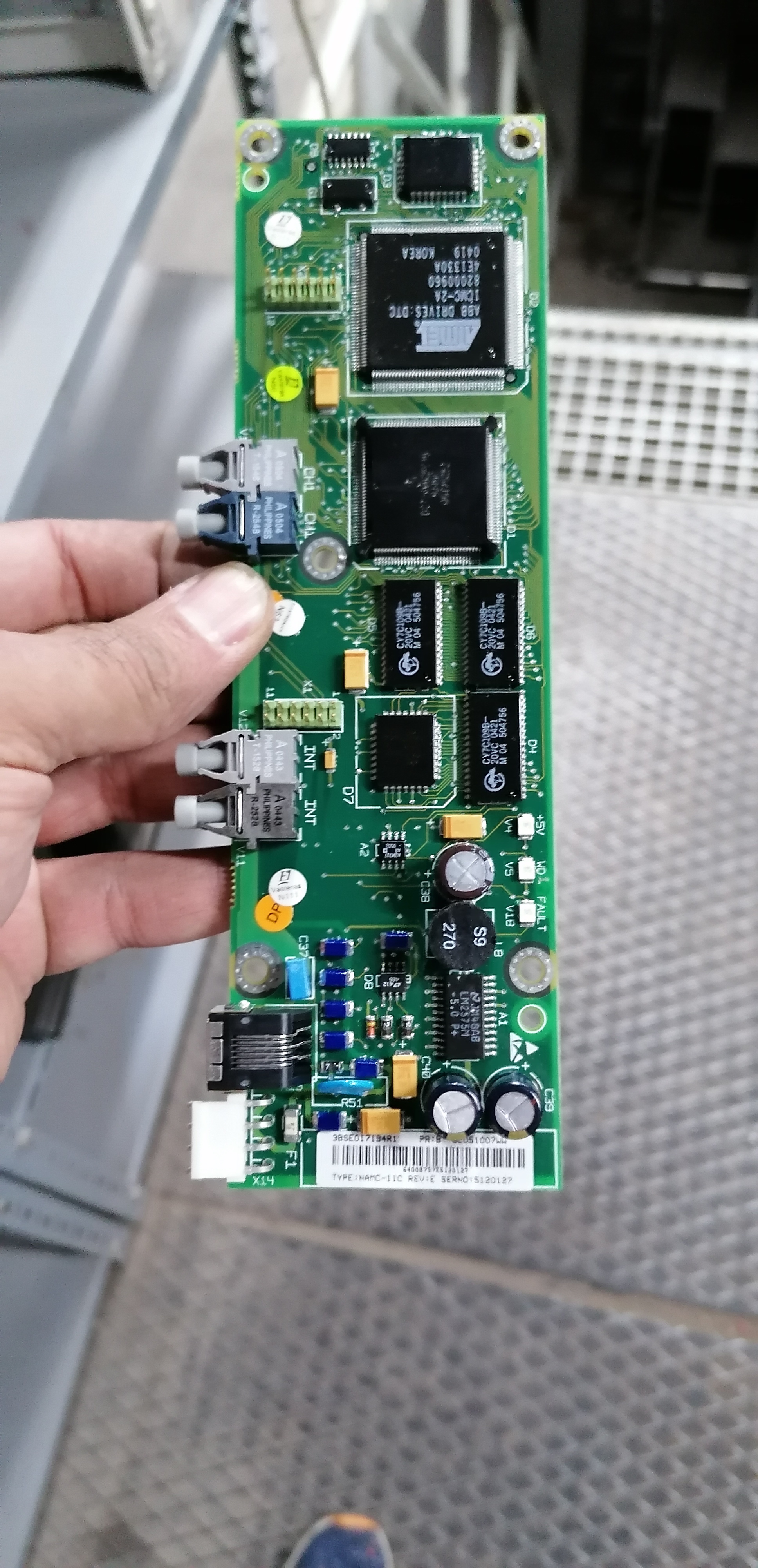 PLC CART CNTRL BOARD